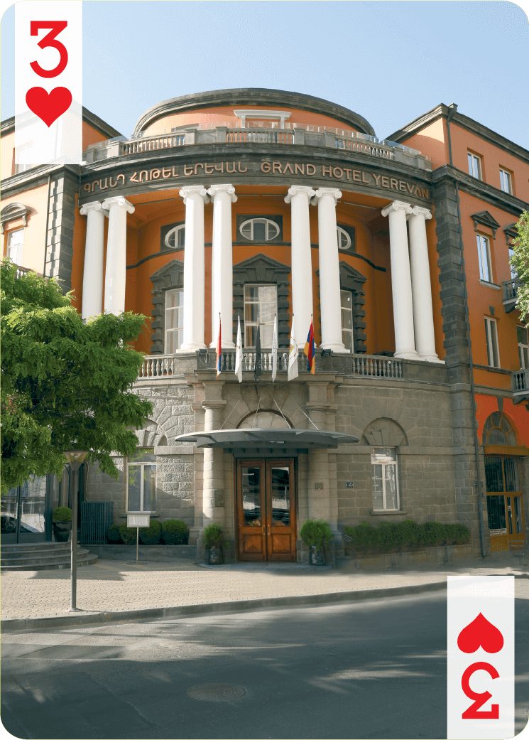 3 of Hearts – Grand Hotel Yerevan