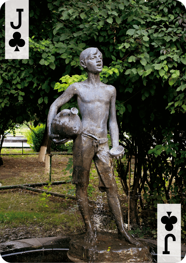 Юный продавец воды